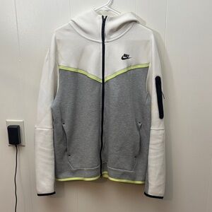 Gray, White and Neon Nike Tech Large
Jackets and Pants